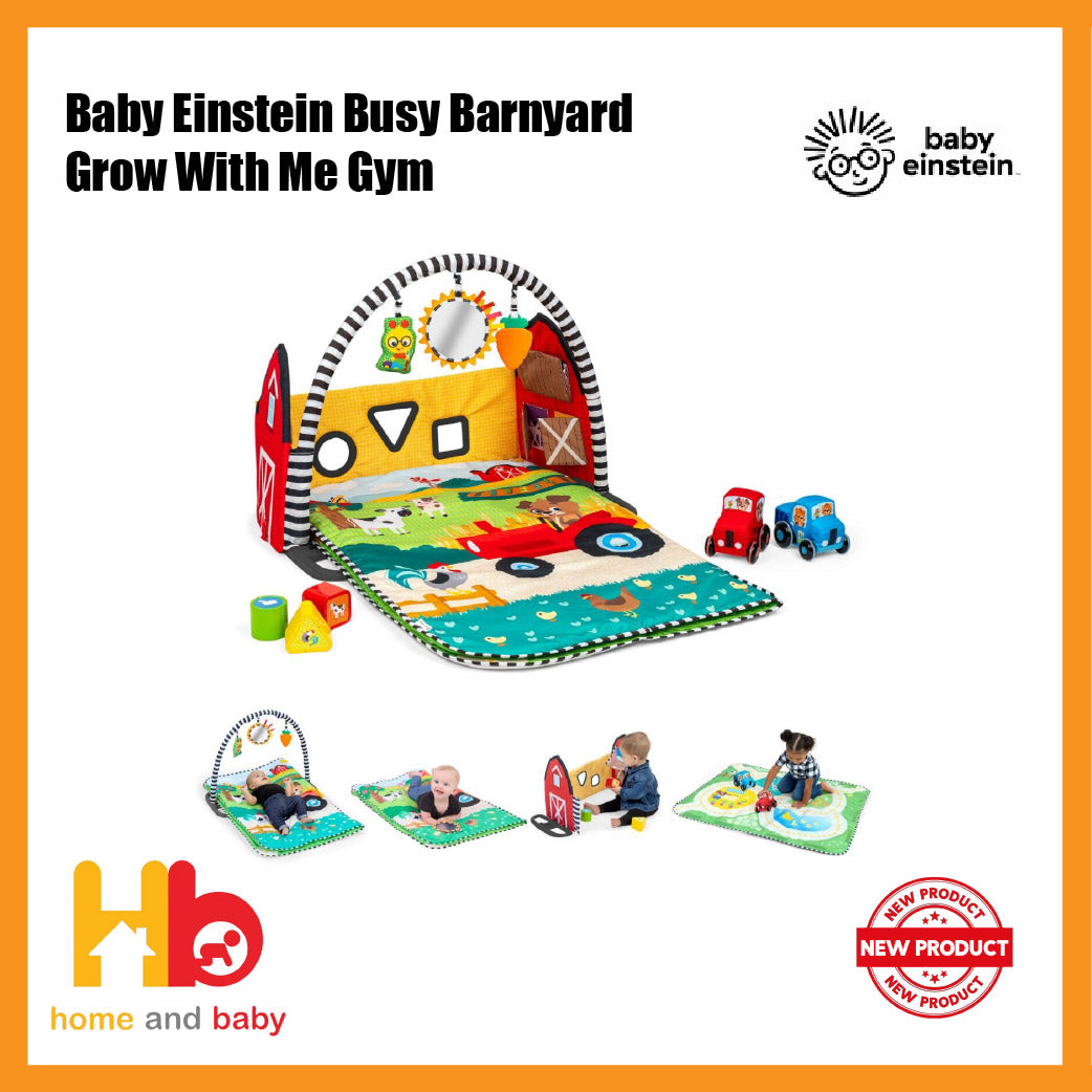 Baby Einstein Busy Barnyard Grow With Me Gym