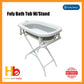 Foly Bath Tub W/Stand