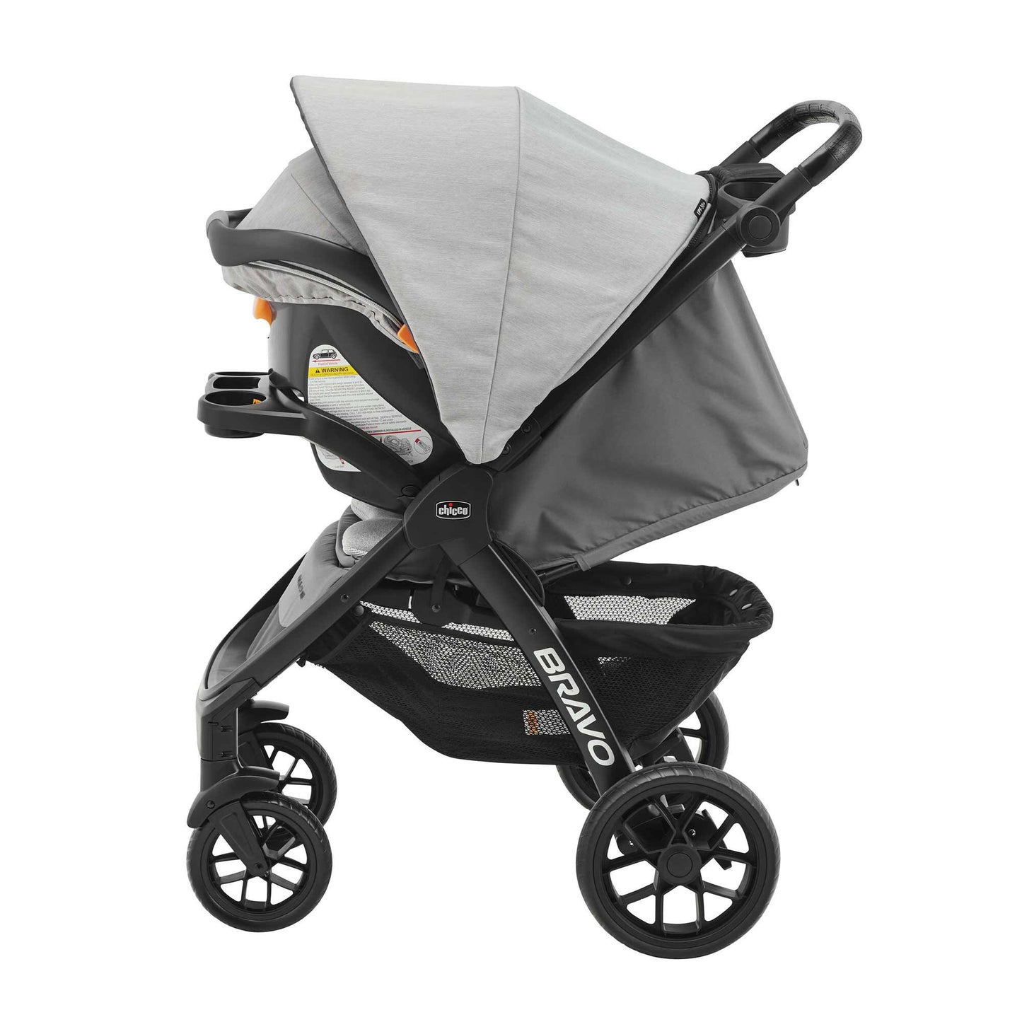 Chicco Bravo LE Trio Travel System - Driftwood