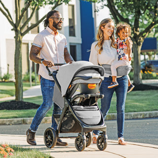 Chicco Bravo LE Trio Travel System - Driftwood