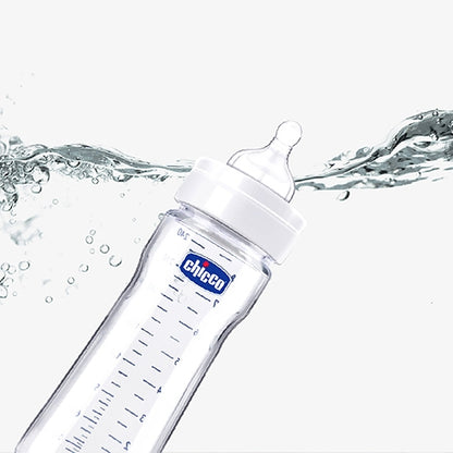 Chicco Well-Being Vetro Glass Bottle 0m+ (150ml/240ml)