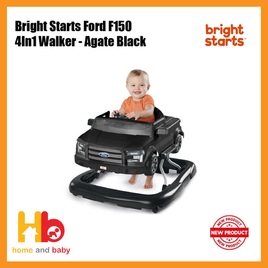 Bright Starts Ford F150 4In1 Walker - Agate Black