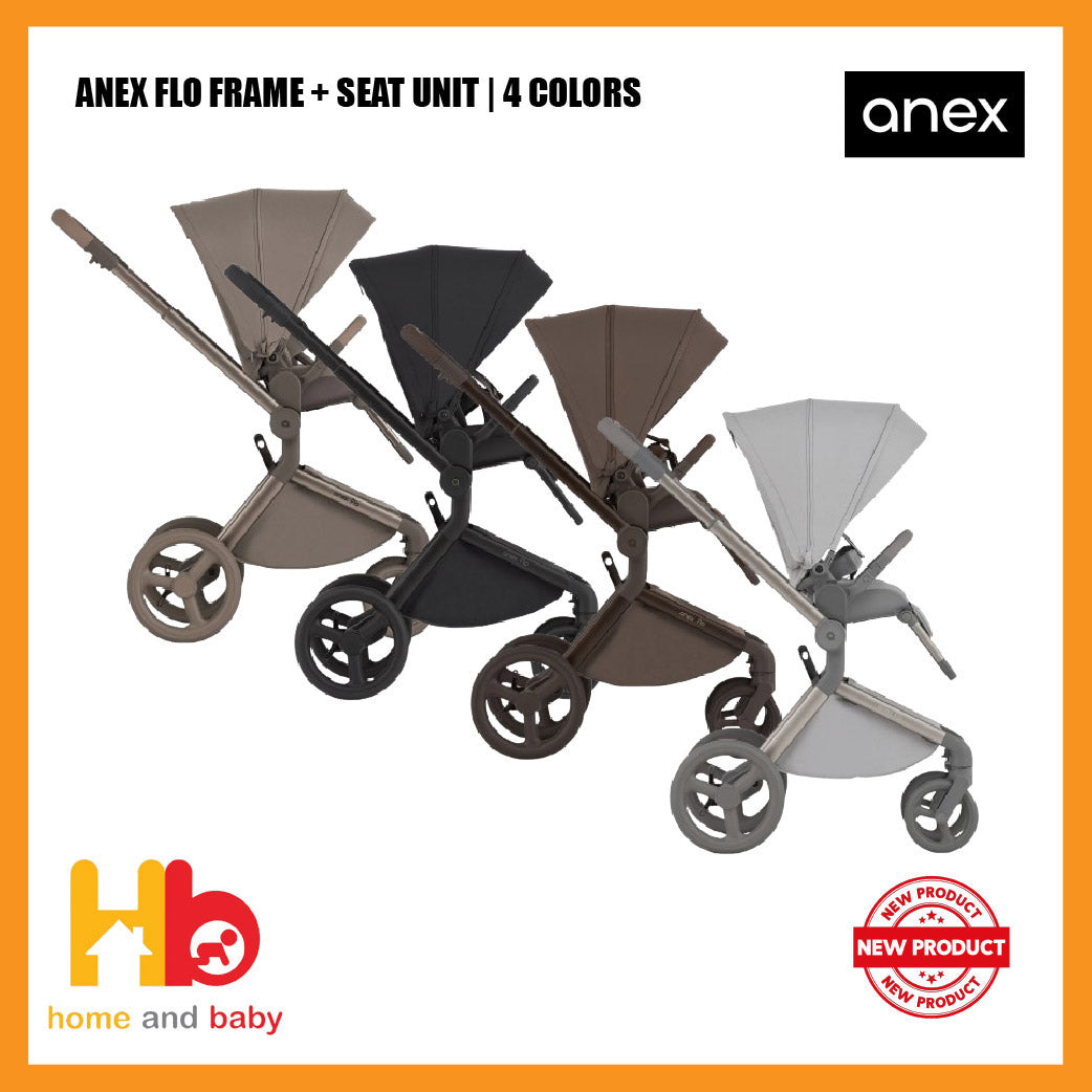 ANEX FLO FRAME + SEAT UNIT | 4 COLORS (2 Years Warranty)