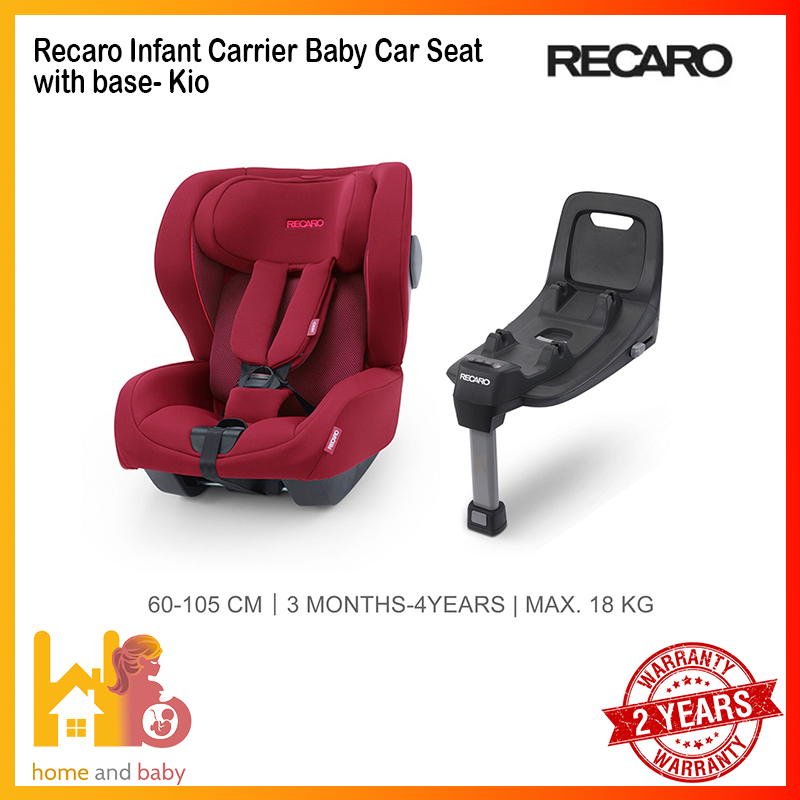 Recaro Infant Carrier Baby Car Seat with base- Kio