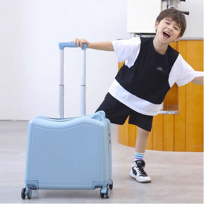 Kids Lightweight Cabin Size 20' Ride On Luggage - 3 Colours