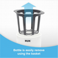 NUK Thermo 3 in 1 Bottle Warmer | Heat Up | Keep Warm | Defrost