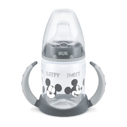 NUK Premium Choice PP 150ml Mickey / Minnie Mouse Temperature Control Learner Bottle
