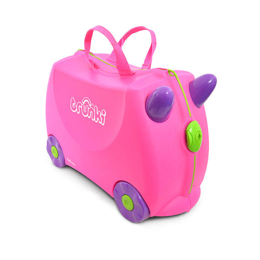 TRUNKI RIDE-ON LUGGAGE - TRIXIE PINK