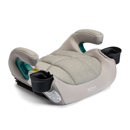 Britax UpNGo Click Backless Booster Car Seat – Lightweight and Slim with Rigid LATCH | 18.1 - 54.4kg | 116.8 - 160cm | 1 year warranty