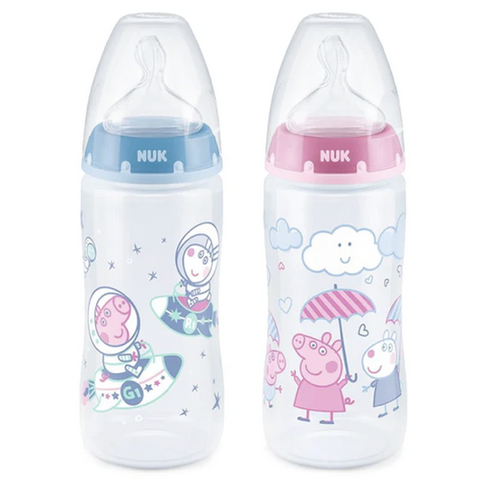 NUK Premium Choice Peppa Pig 300ml PP Bottle With Temperature Control