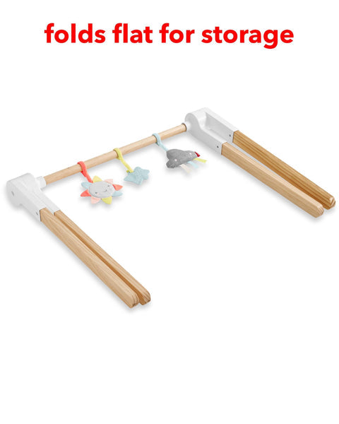 SKIP HOP SILVER LINING CLOUD WOODEN ACTIVITY GYM