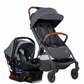 Britax Gravity II Auto One-handed fold Stroller & B-safe 35/ Gen2 Infant Car Seat (Travel System)