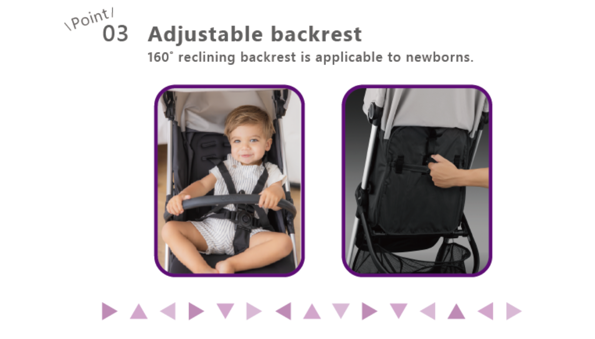 Combi Urbano Auto Fold Stroller - Black