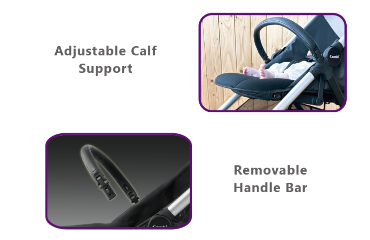 Combi Urbano Auto Fold Stroller - Black