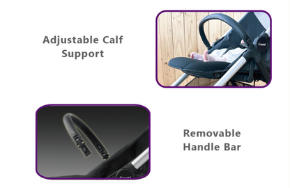 Combi Urbano Auto Fold Stroller - Black