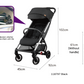 Combi Urbano Auto Fold Stroller - Black