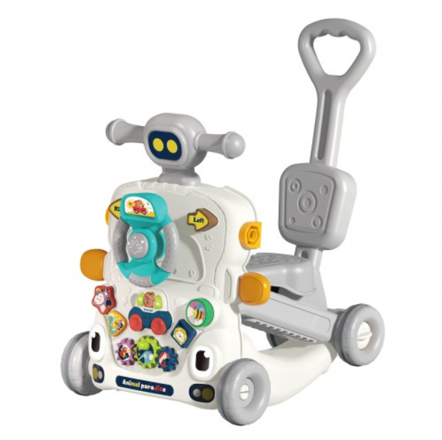Lucky Baby 6 In 1 Multi Functional Baby Walker/Ride On/Pusher/Rocker/Scooter/Activity Table