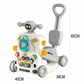 Lucky Baby 6 In 1 Multi Functional Baby Walker/Ride On/Pusher/Rocker/Scooter/Activity Table