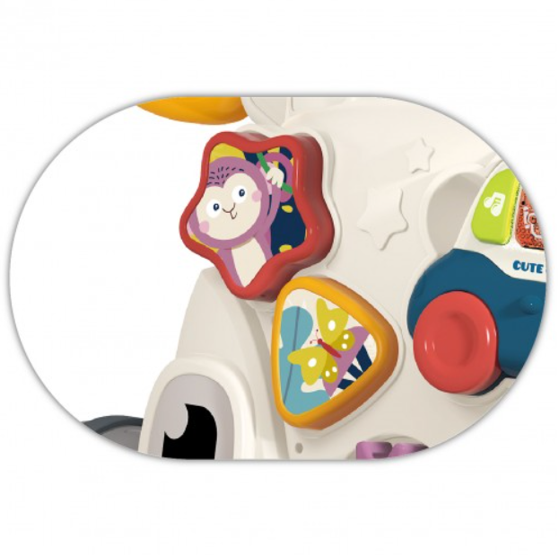 Lucky Baby 6 In 1 Multi Functional Baby Walker/Ride On/Pusher/Rocker/Scooter/Activity Table
