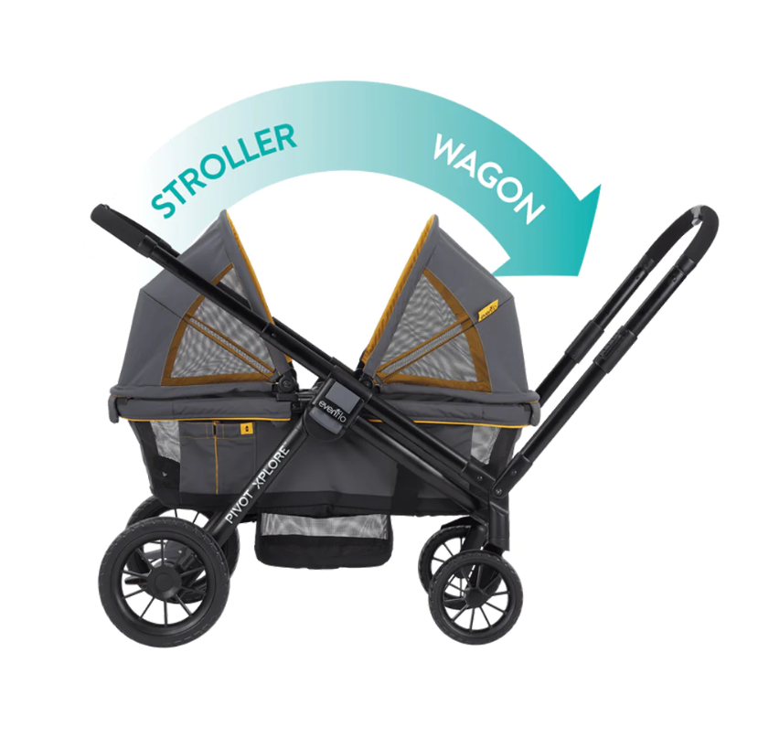 Evenflo - Pivot Xplore™ All-Terrain Stroller Wagon (Adventurer)