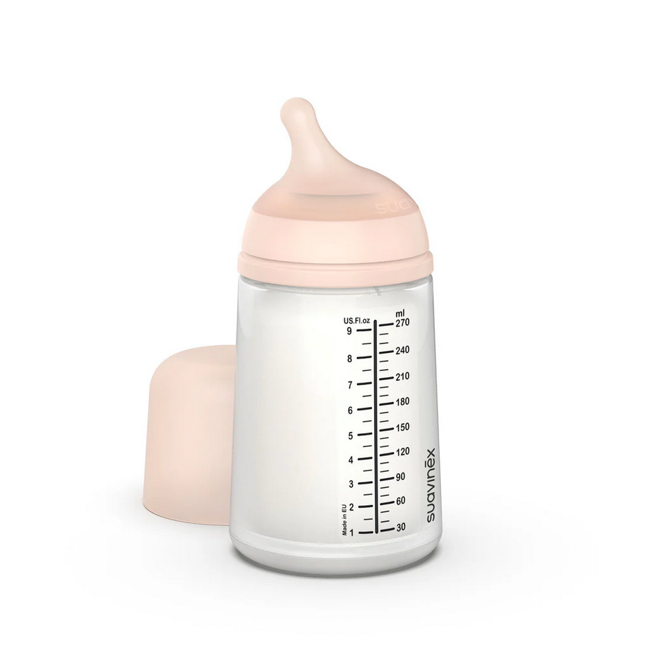 Suavinex Zero Zero Anti Colic Bottle 270ml - Medium Flow 3M+
