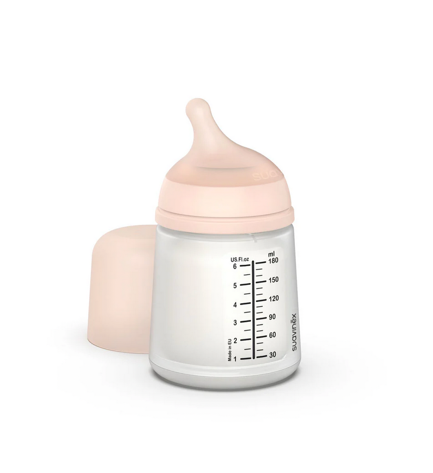 Suavinex Zero Zero Anti Colic Bottle 180ml - Slow Flow 0M+