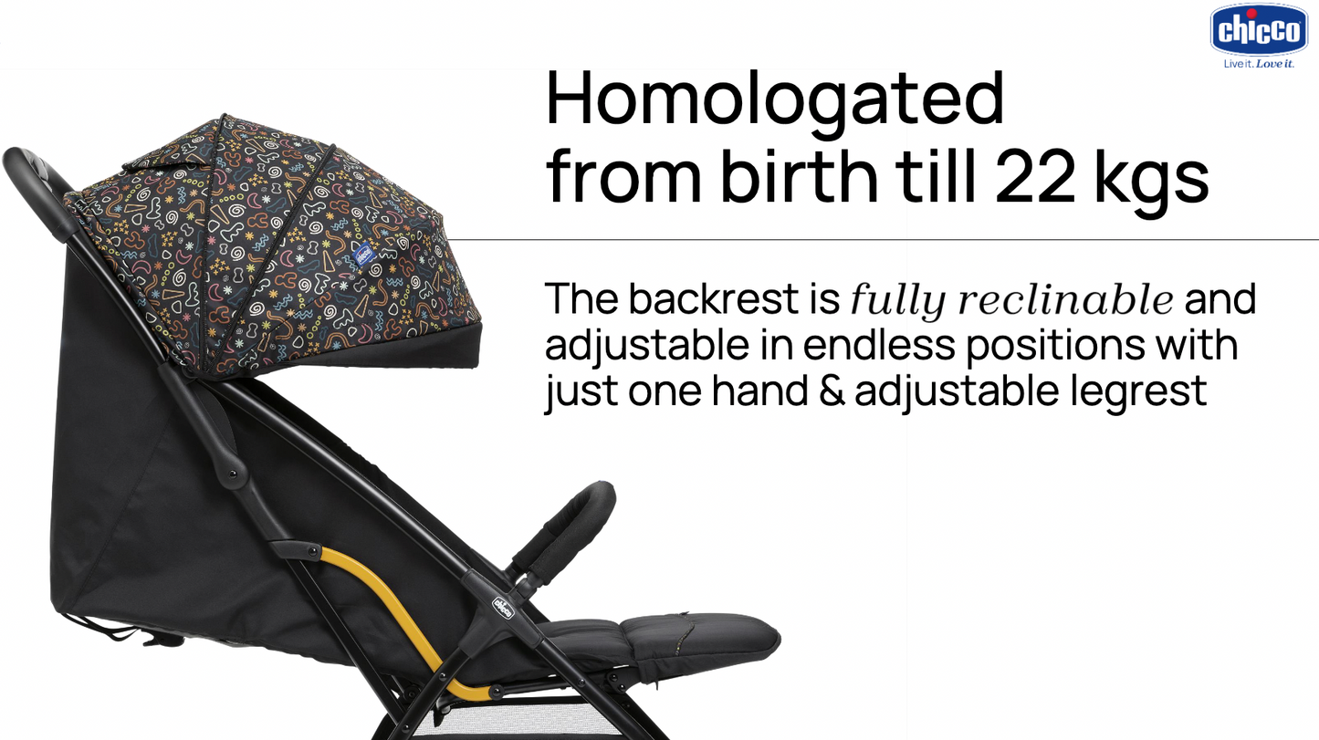Chicco Glee Stroller (4 Colours)