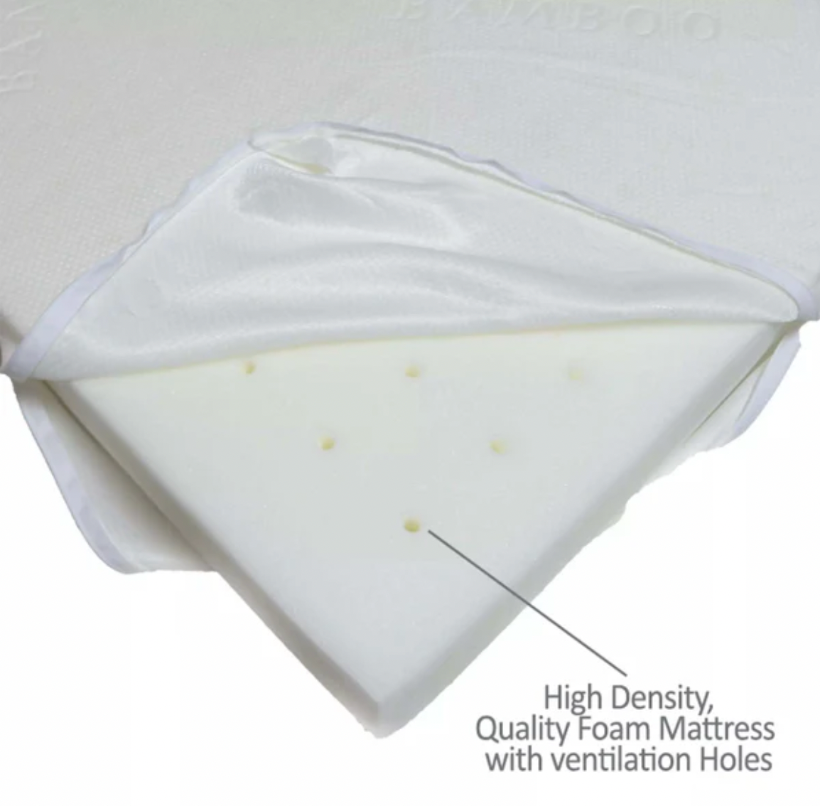 BabyOne Premium Bamboo High Density Baby Mattress Antidustmite / Antifungus / Antibacteria (Playpen / Baby Cot)