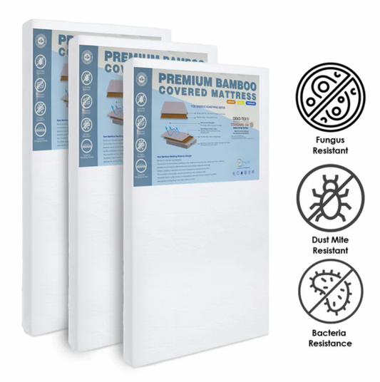 BabyOne Premium Bamboo High Density Baby Mattress Antidustmite / Antifungus / Antibacteria (Playpen / Baby Cot)