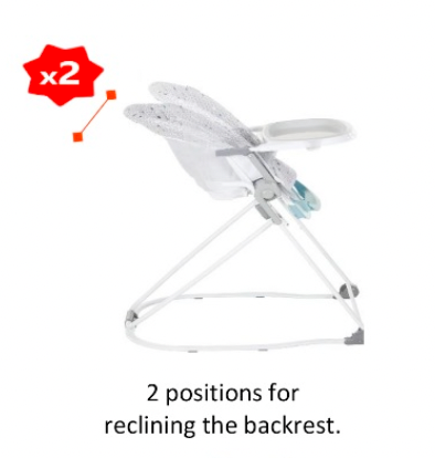 Be. Joy Compact High Chair (2 Colours)