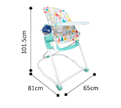 Be. Joy Compact High Chair (2 Colours)
