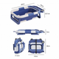 nadle Foldable Bath Tub w/ Thermometer - 2 Colours