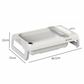 nadle Foldable Bath Tub w/Thermometer & Bath Support - Beige