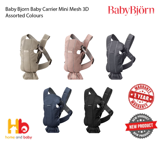 Baby Bjorn Baby Carrier Mini Mesh 3D - Assorted Colours