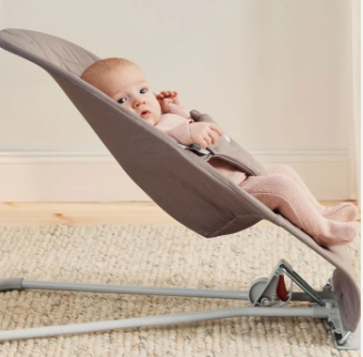 Baby Bjorn Bouncer Bliss Quilted Cotton Dark Grey Frame - Assorted Colours