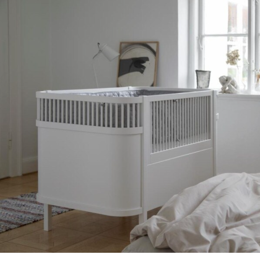 Sebra Bed Baby & Jr. - Classic White