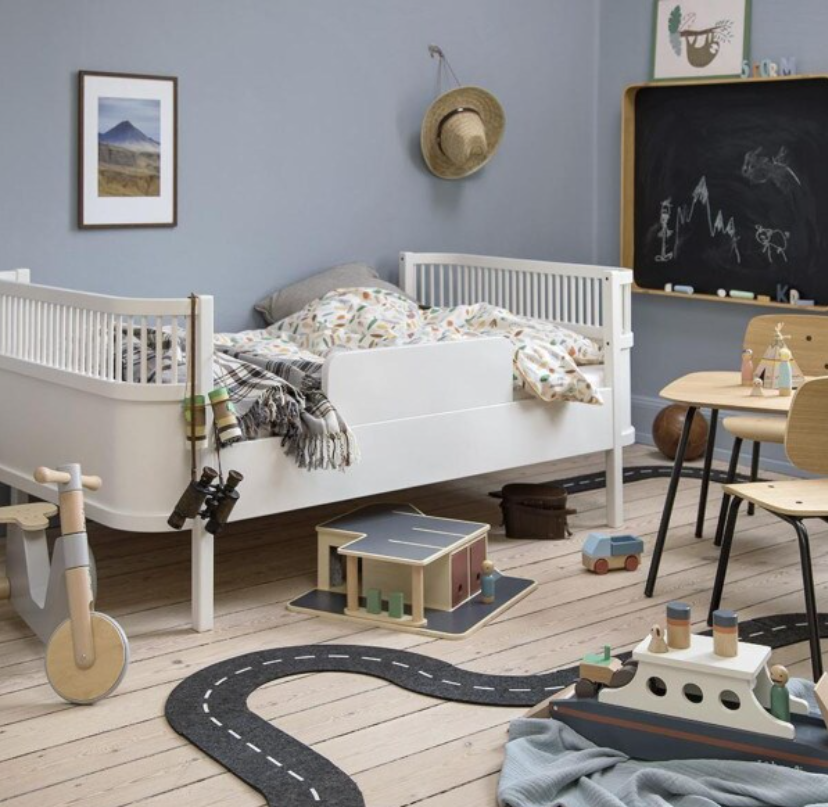 Sebra Bed Baby & Jr. - Classic White