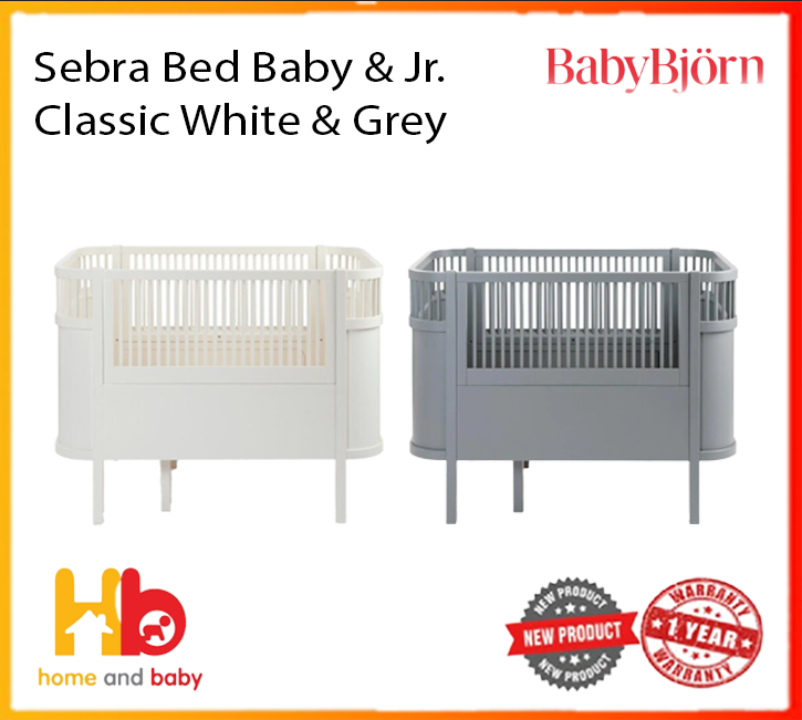 Sebra Bed Baby & Jr. - Classic White