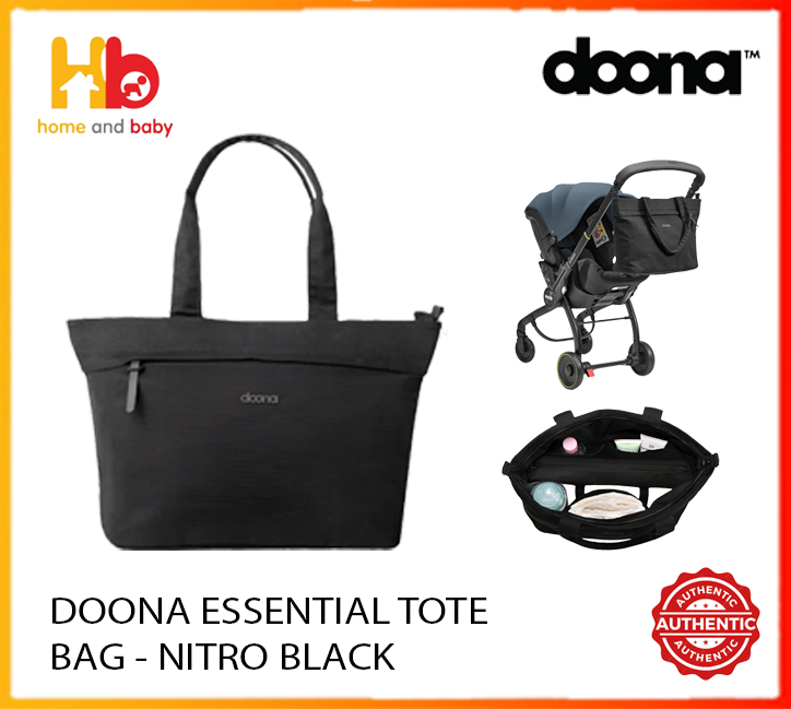 DOONA ESSENTIAL TOTE BAG - NITRO BLACK