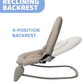 Hoopla Beige Re_Lux Baby Bouncer