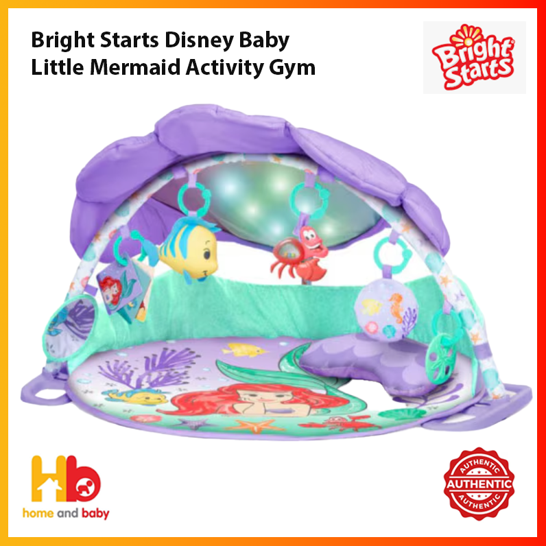 Bright Starts Disney Baby Little Mermaid Activity Gym