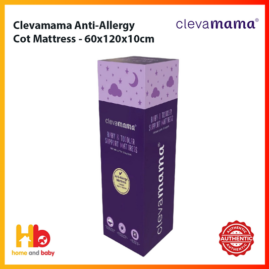 Clevamama Anti-Allergy Cot Mattress - 60x120x10cm