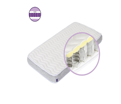 Clevamama Clevafoam Pocket Sprung Cot Bed Mattress - 70x140x11cm