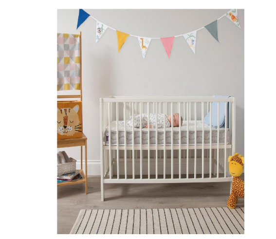 Clevamama Clevafoam Pocket Sprung Cot Mattress - 60x120x11cm
