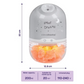 Clevamama ClevaPure Himalayan Salt Lamp, Humidifier & Night Light