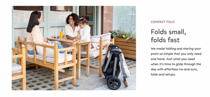 Joie Finiti 4 in 1 Reversible Stroller - Eclipse