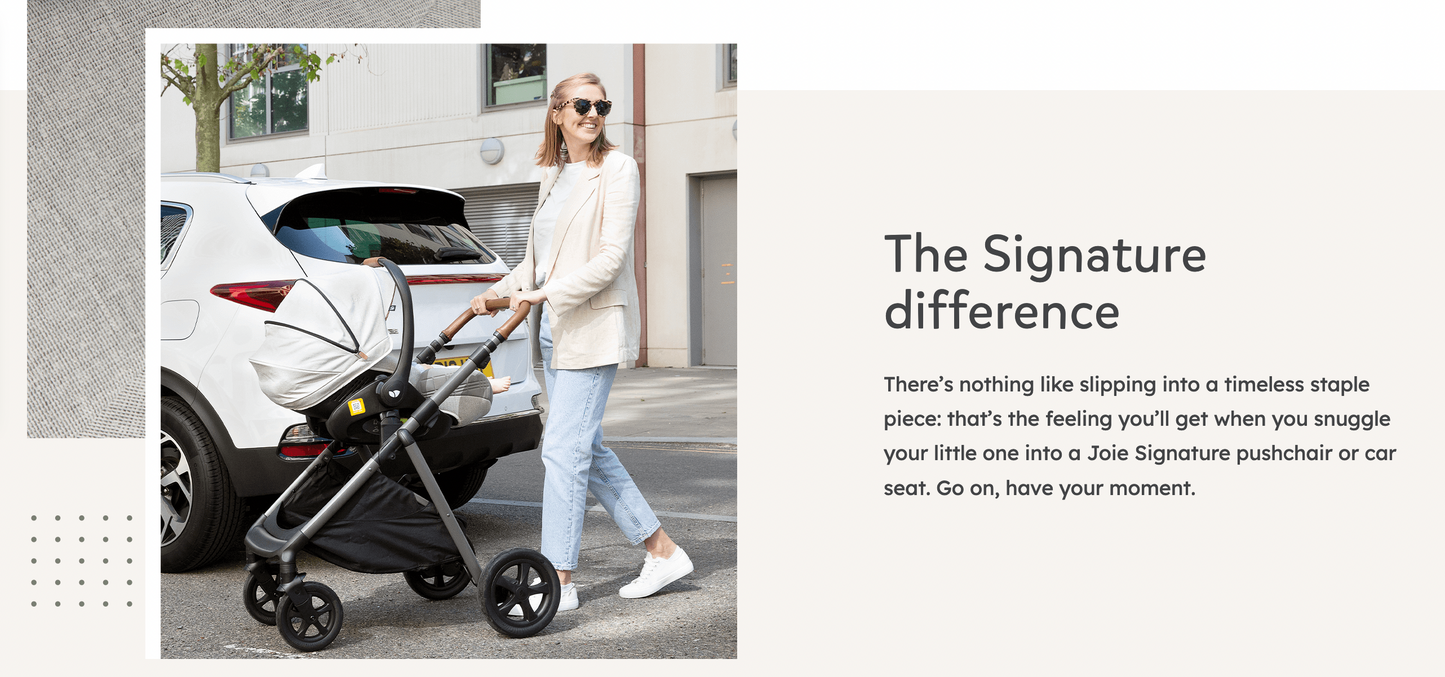 Joie Finiti 4 in 1 Reversible Stroller - Eclipse / Pine