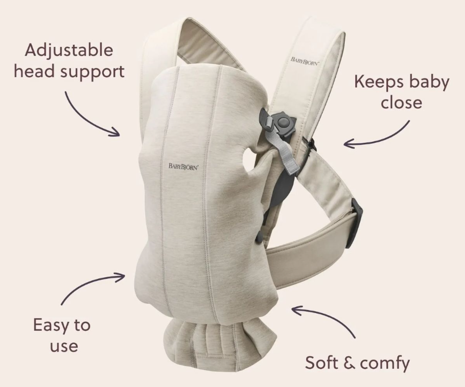 Baby Bjorn Baby Carrier Mini Jersey 3D - Assorted Colours