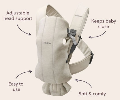 Baby Bjorn Baby Carrier Mini Jersey 3D - Assorted Colours