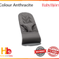Baby Bjorn Bouncer Bliss Quilted Cotton Dark Grey Frame - Assorted Colours